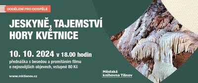 Plakát události Jeskyně, tajemství hory Květnice