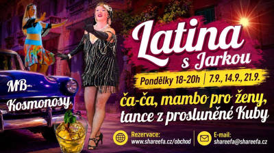 Plakát události Latina s Jarkou