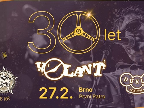 Plakát události Volant + Punk Floid + Dukla vozovna