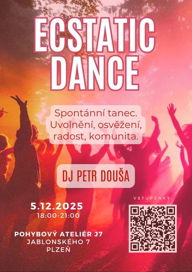 Plakát události ECSTATIC DANCE - DJ Petr Douša