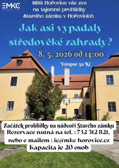 Plakát události Jak asi vypadaly středověké zahrady?