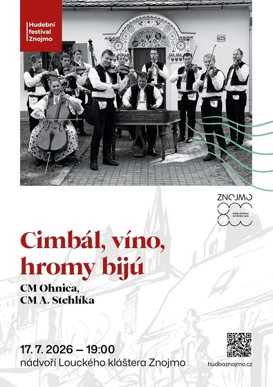 Plakát události Cimbál, víno, hromy bijú