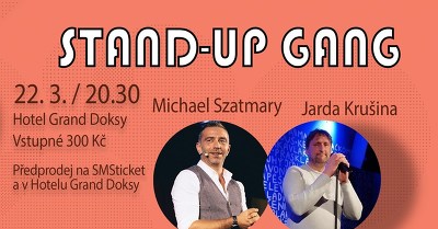 Plakát události Michael Szatmary a Jarda Krušina Stand Up Gang