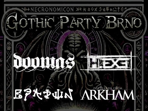 Plakát události Gothic Party Brno ‘25