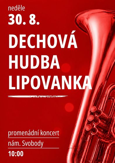 Plakát události Dechová hudba Lipovanka