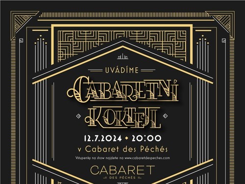 Plakát události Cabaretní koktejl