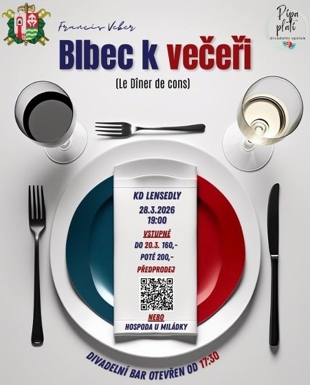 Plakát události Blbec k večeři