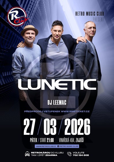 Plakát události Lunetic live!