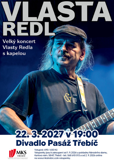 Plakát události Vlasta Redl