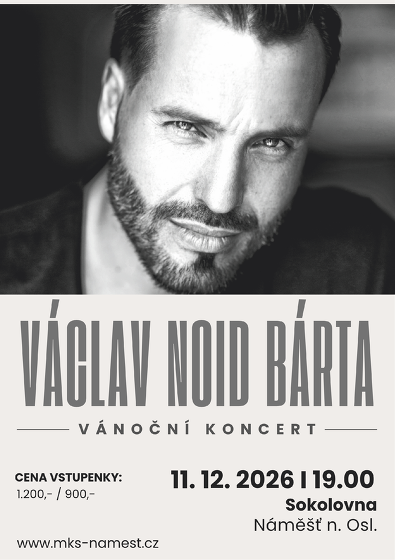 Plakát události Václav Noid Bárta - vánoční koncert