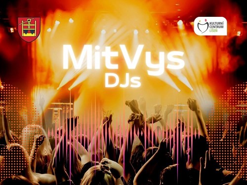 Plakát události TEENAGE SUMMER MUSIC PARTY a DJské duo MitVys