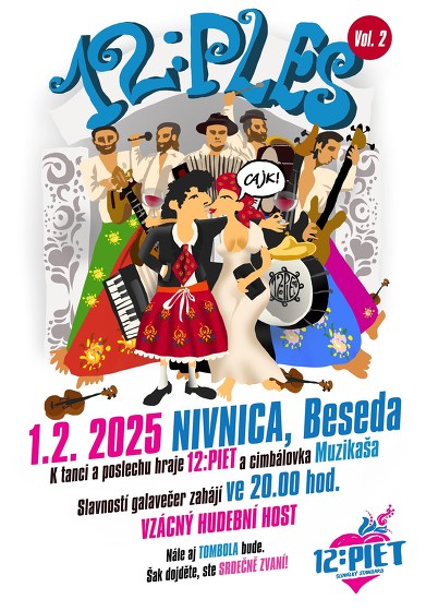 Plakát události 12:PLES vol2 + Muzikaša
