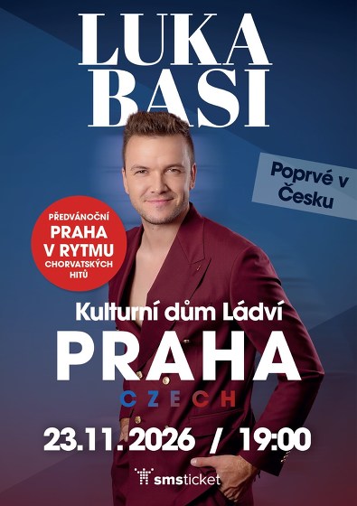Plakát události Luka Basi - Poprvé v ČR