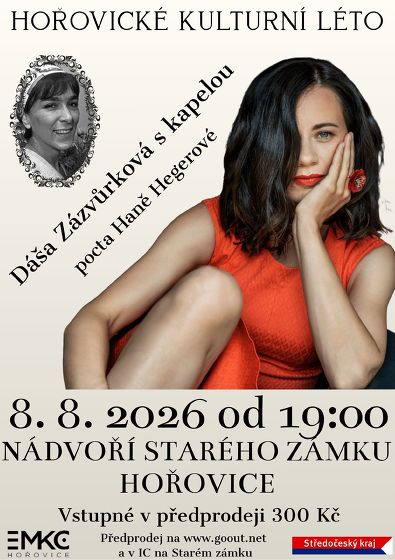 Plakát události Dáša Zázvůrková s kapelou