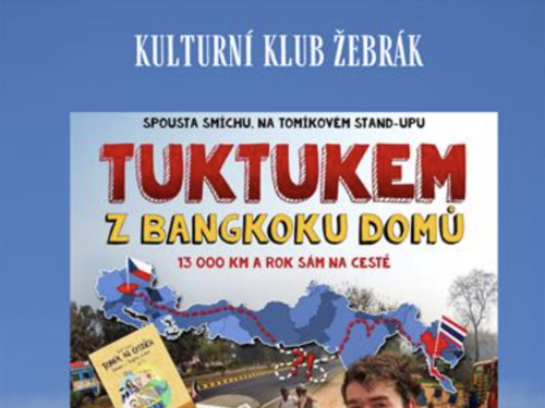 Plakát události Tuktukem z Bangkoku domů