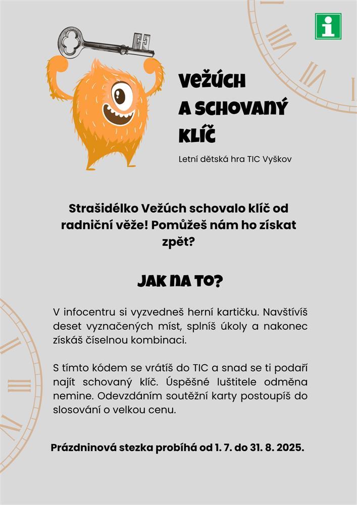 Vežúch a schovaný klíč