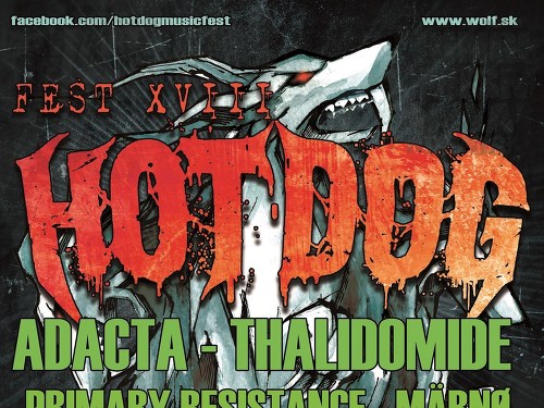 Plakát události XVIII. HOT DOG fest