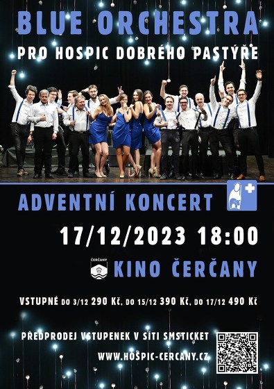 Plakát události Adventní benefiční koncert Blue Orchestra