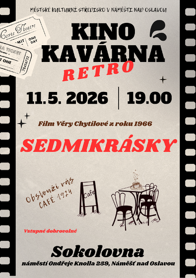 Plakát události Kinokavárna - film Sedmikrásky