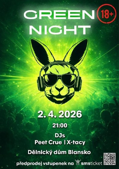 Plakát události Green Night