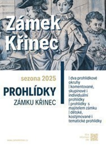 Plakát události Zámek Křinec | komentované prohlídky