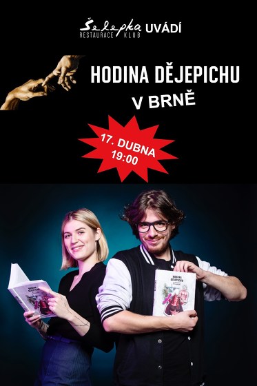 Plakát události Hodina dějepichu LIVE