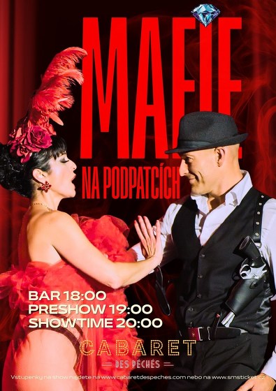 Plakát události Mafie na podpatcích