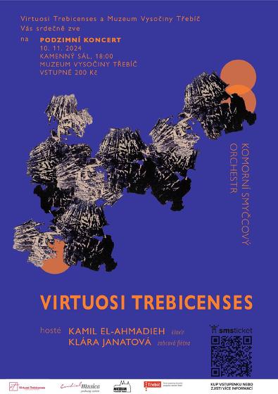 Plakát události Podzimní koncert s Virtuosi Trebicenses