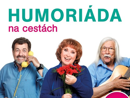 Plakát události HUMORIÁDA na cestách