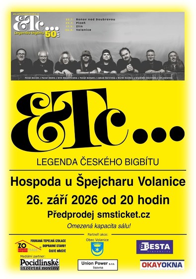 Plakát události Etc... - Legenda bigbítu 50 let