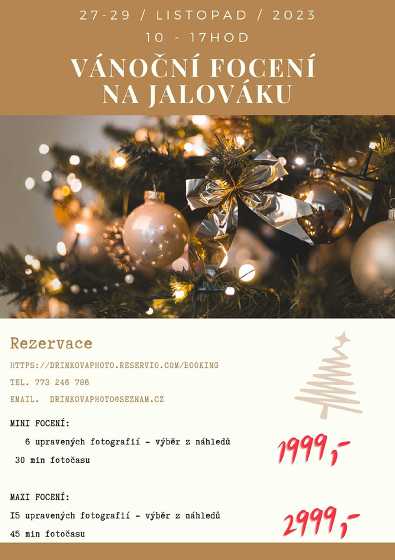 Plakát události Vánoční focení na Jalováku