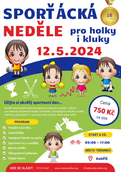 Plakát události Sporťácká neděle
