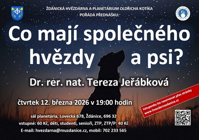 Plakát události Co mají společného hvězdy a psi?