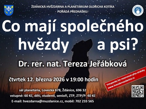 Plakát události Co mají společného hvězdy a psi?