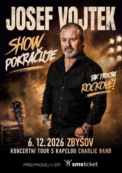 Plakát události JOSEF VOJTEK: Show pokračuje