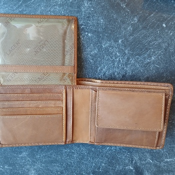 Pánská kožená peněženka Lagen – styl, kvalita a praktičnost v jednom