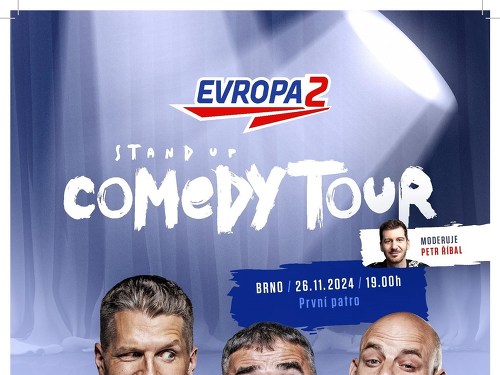 Plakát události E2 Comedy tour