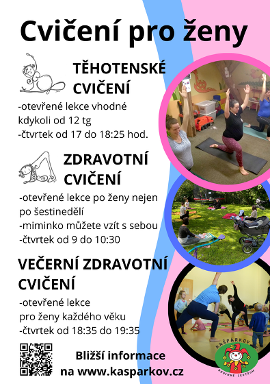 Plakát události Těhotenské cvičení