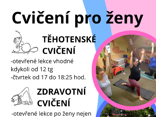Plakát události Těhotenské cvičení