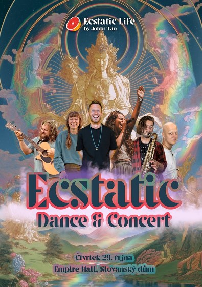 Plakát události ECSTATIC DANCE & CONCERT | JOBBI TAO & MUSICIANS
