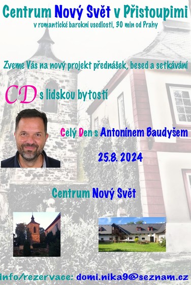 Plakát události Celý den s Antonínem Baudyšem