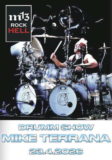 Plakát události Mike Terrana - Drum show