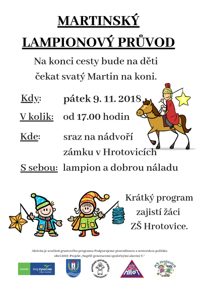 Plakát události Martinský lampionový průvod