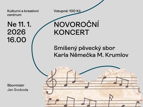 Plakát události Novoroční koncert 2026