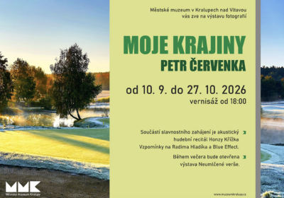 Plakát události Petr Červenka - Moje krajiny