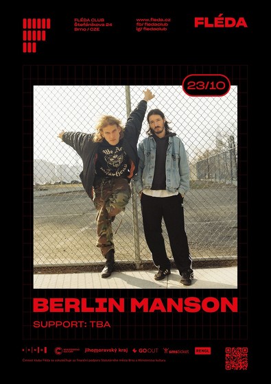Plakát události Berlin Manson