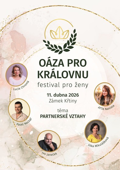 Plakát události Oáza pro Královnu
