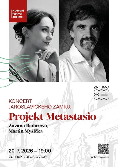 Plakát události Koncert jaroslavického zámku: PROJEKT METASTASIO