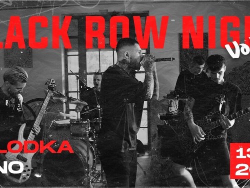 Plakát události Black Row Night vol. 3