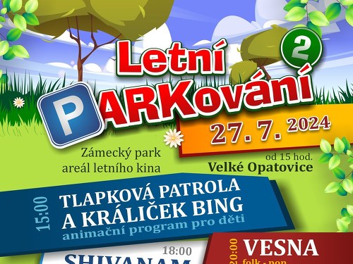 Plakát události Letní PARKování 2024